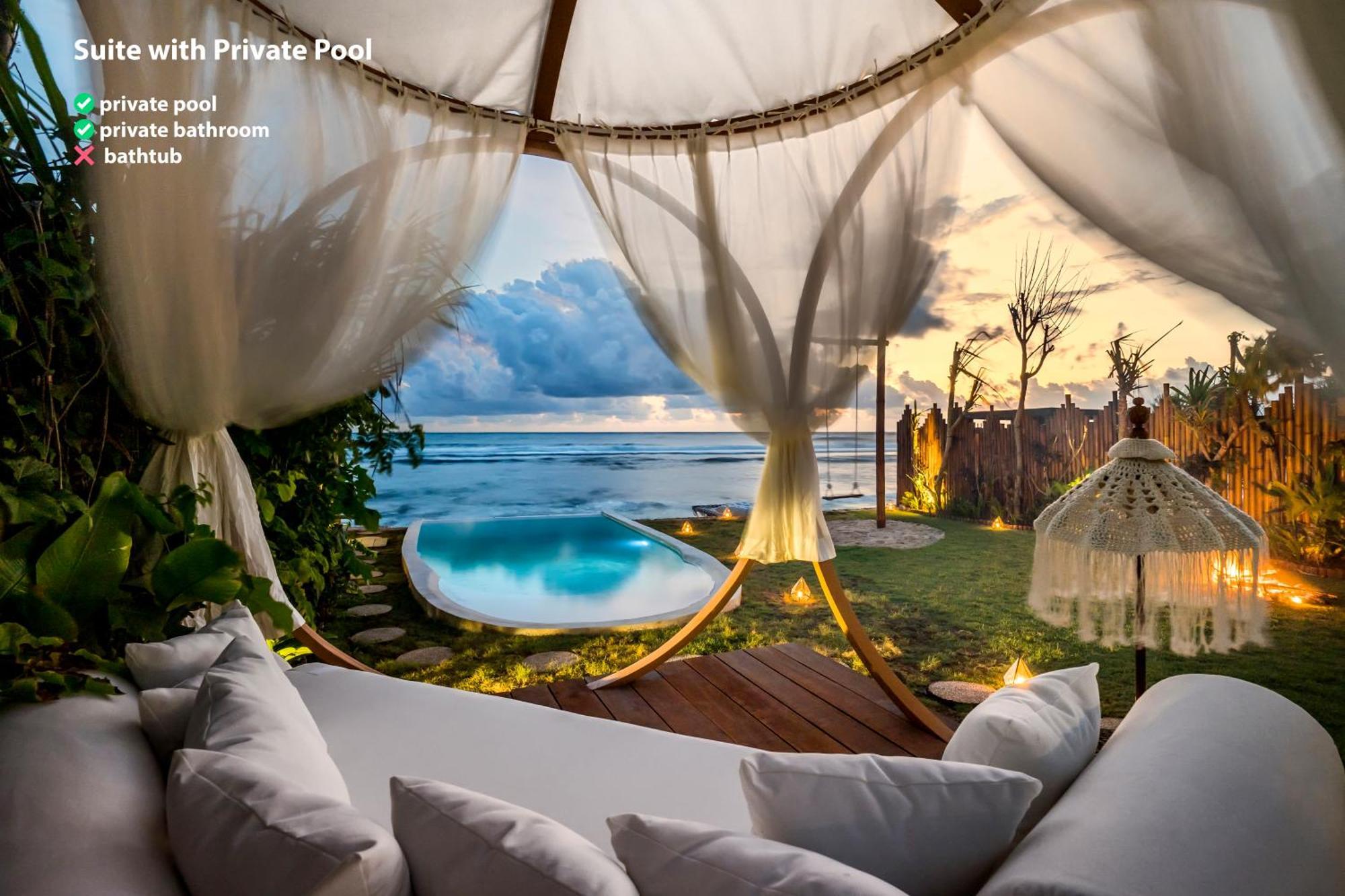 Bubble Hotel Nyang Nyang - Adults Only Uluwatu Exterior foto