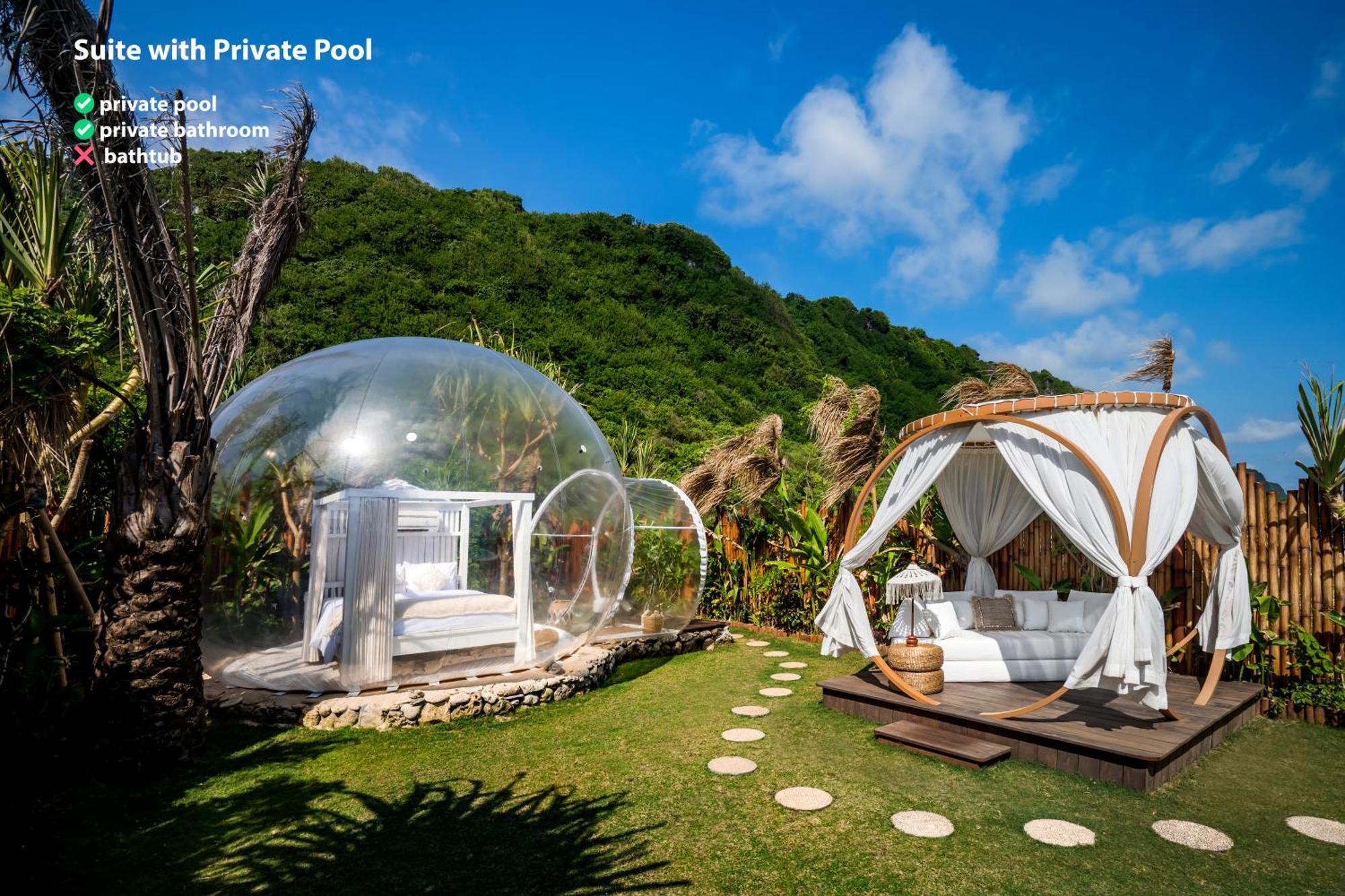 Bubble Hotel Nyang Nyang - Adults Only Uluwatu Exterior foto
