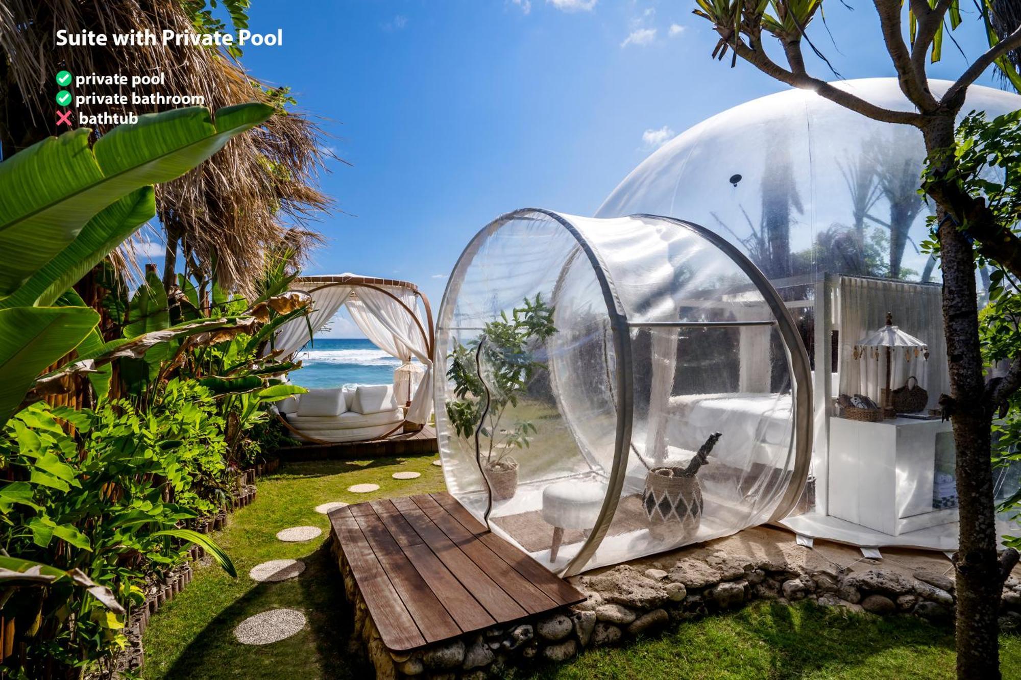 Bubble Hotel Nyang Nyang - Adults Only Uluwatu Exterior foto