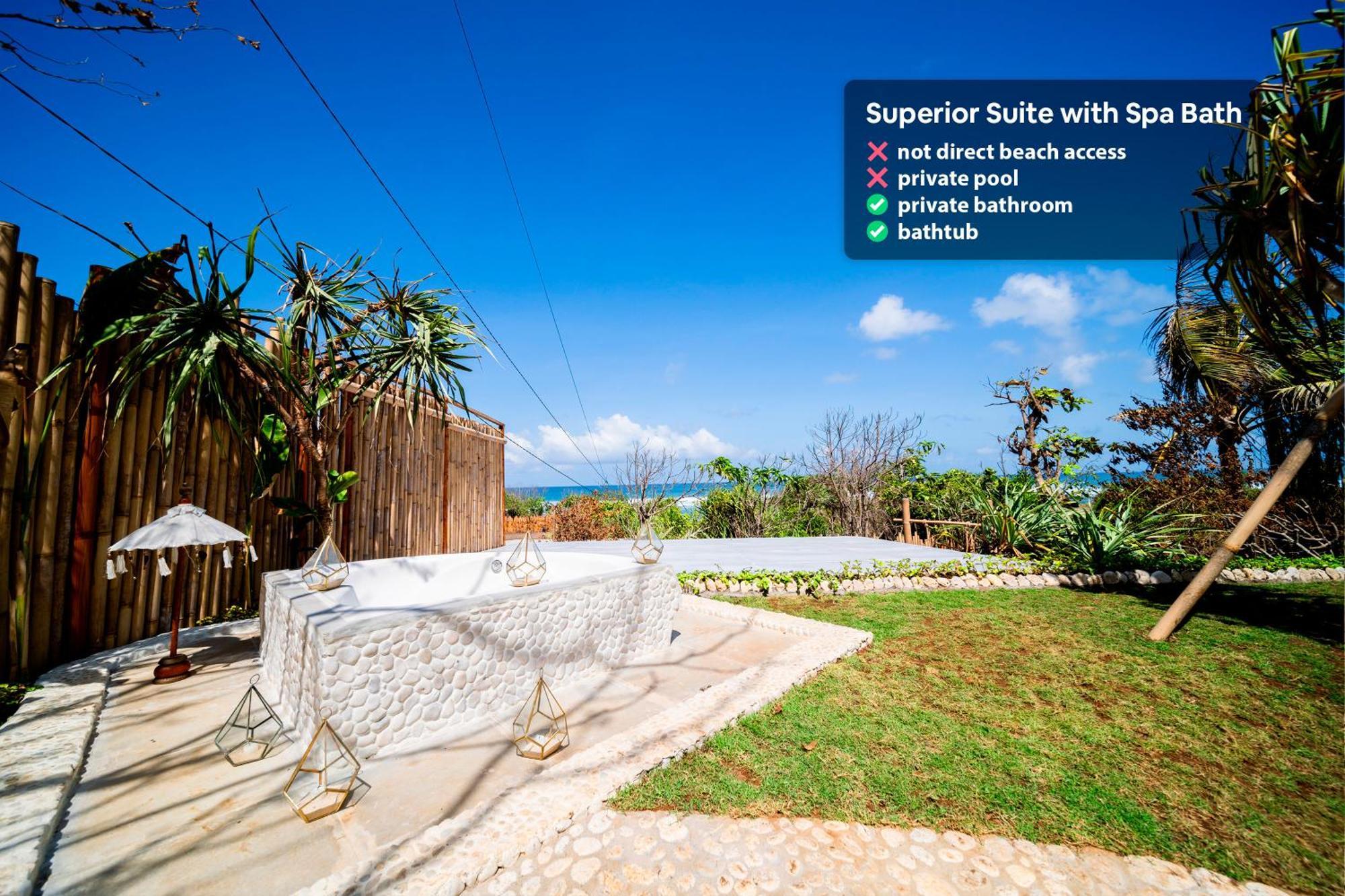 Bubble Hotel Nyang Nyang - Adults Only Uluwatu Exterior foto