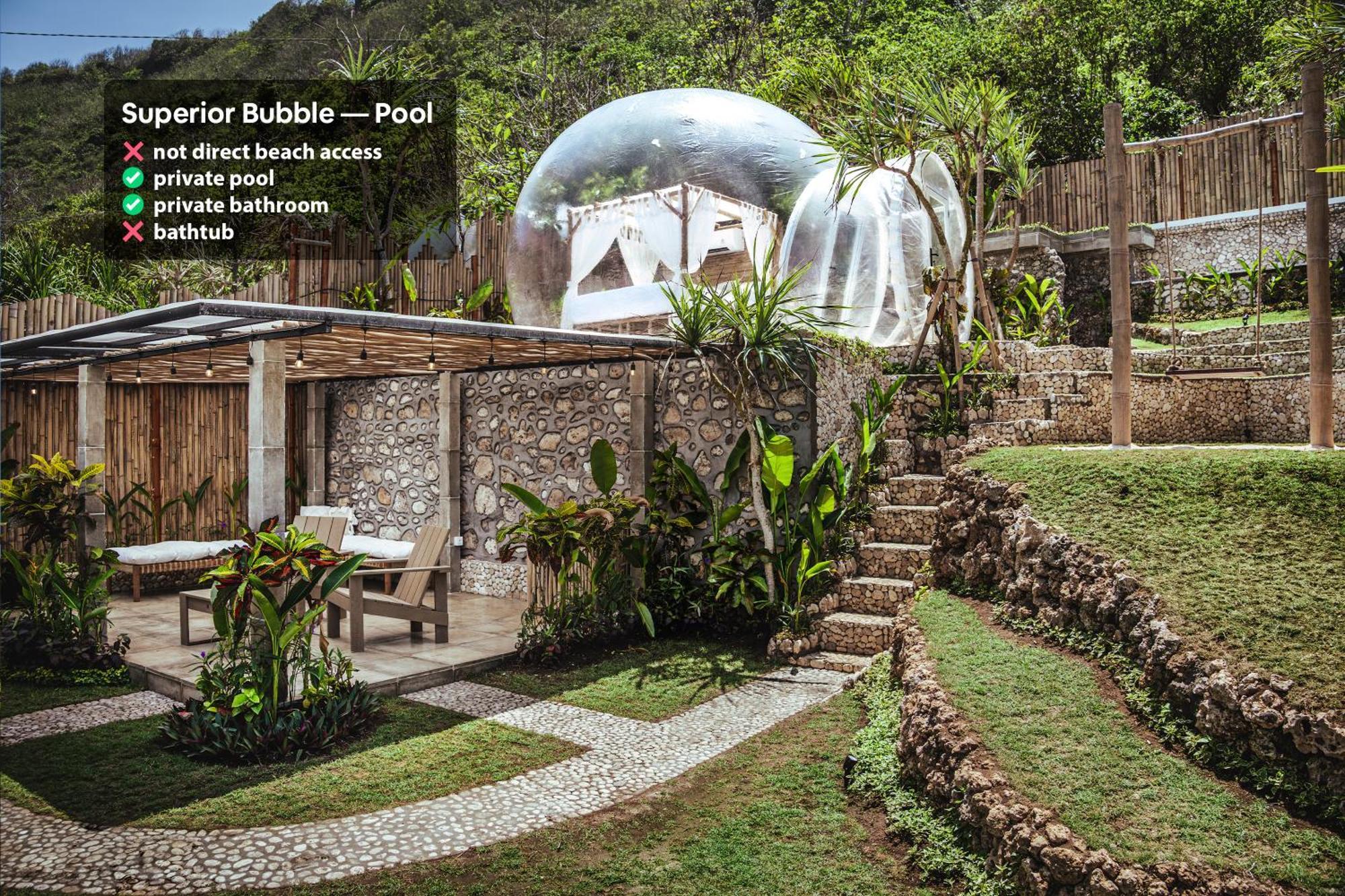 Bubble Hotel Nyang Nyang - Adults Only Uluwatu Exterior foto